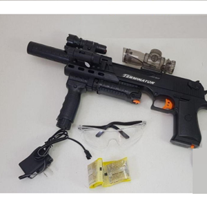 اسباب بازی تفنگ تیر ژله ای شارژی Desert Eagle Tactical مدل d8a -اسباب بازی تفنگ